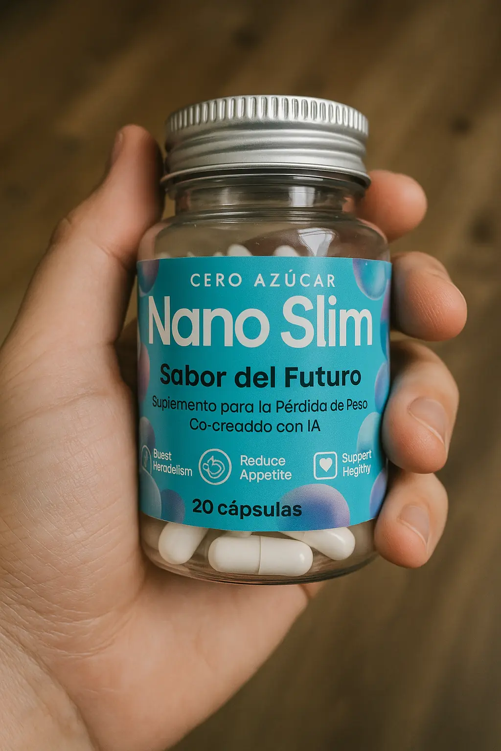Foto del empaque de Nano Slim de un comprador real